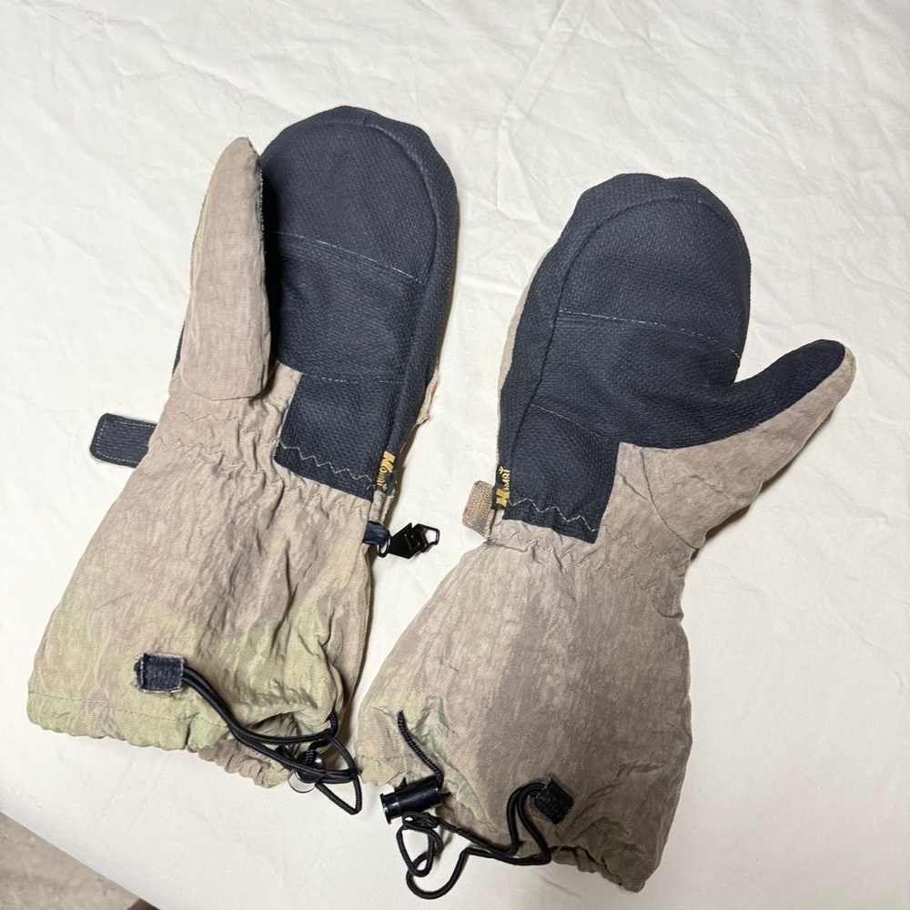 Kombi khaki /black Winter Gloves/mittens